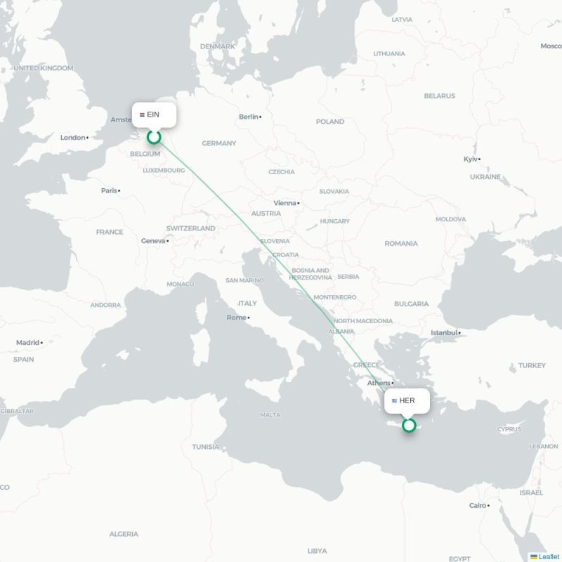 EIN - HER route map