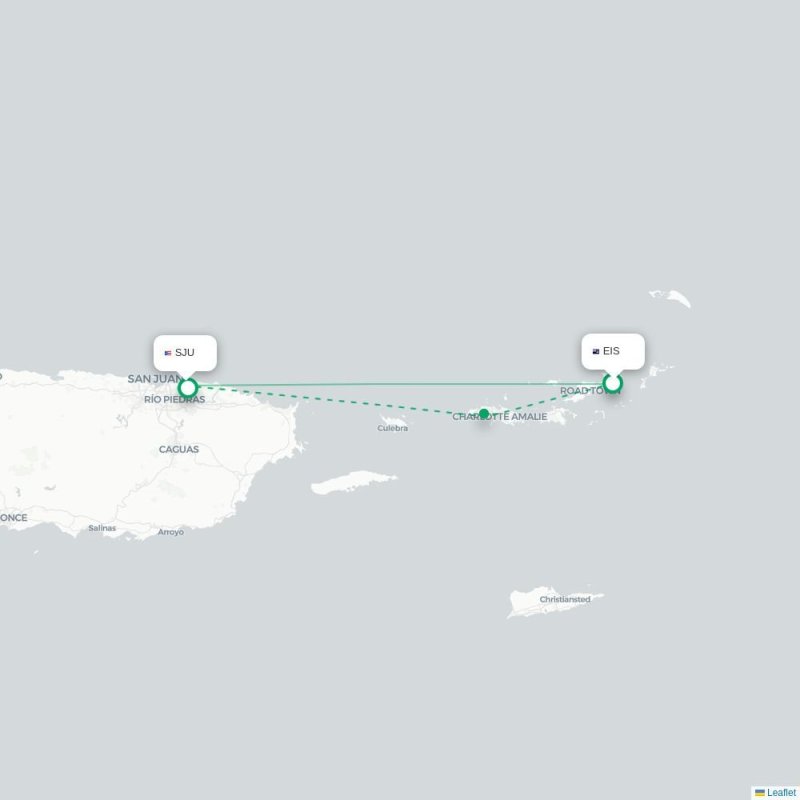 EIS - SJU route map