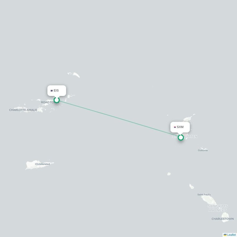 EIS - SXM route map