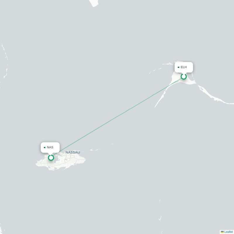 ELH - NAS route map