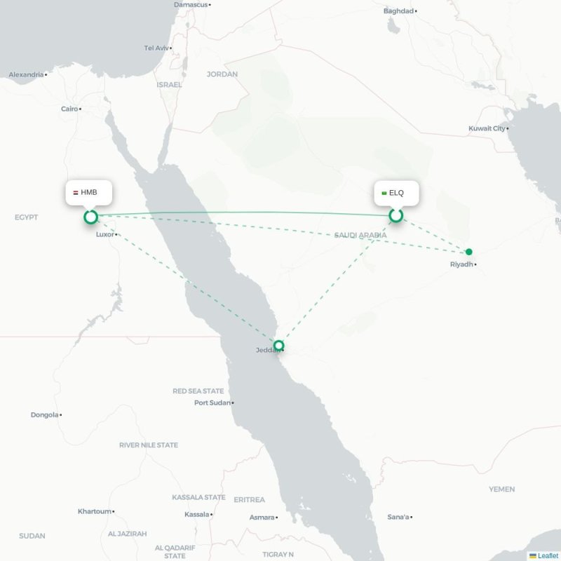 ELQ - HMB route map