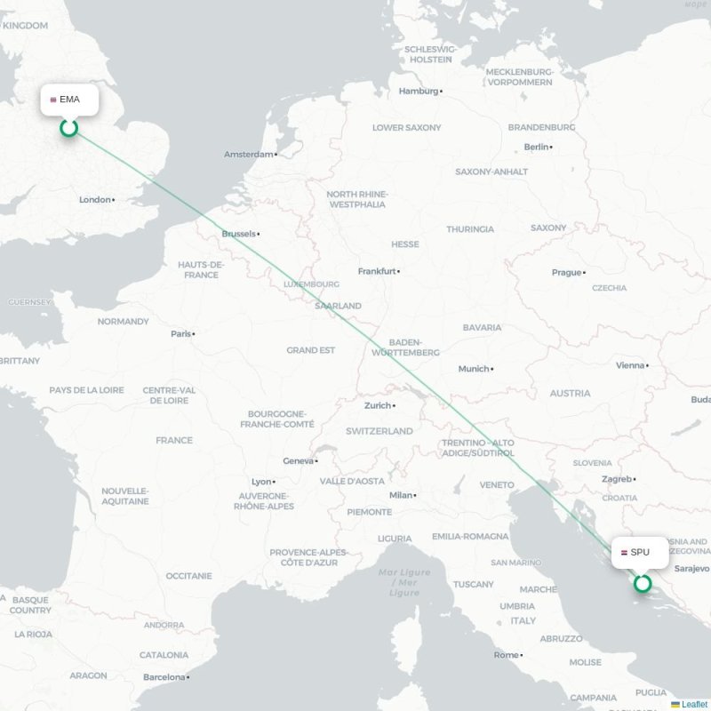 EMA - SPU route map