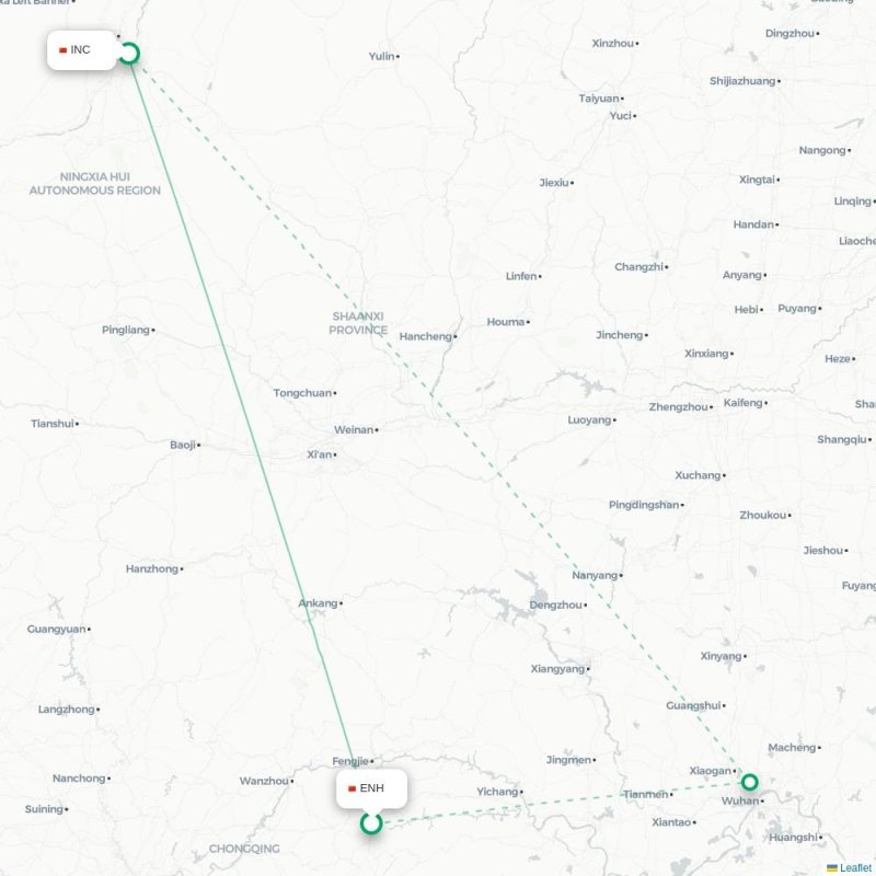 ENH - INC route map