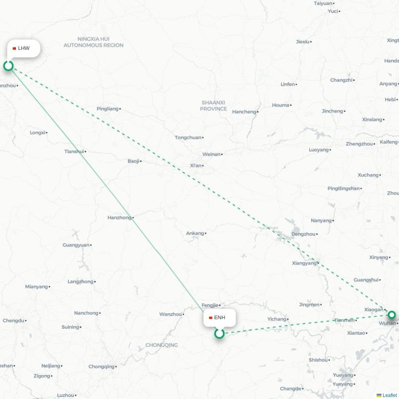 ENH - LHW route map