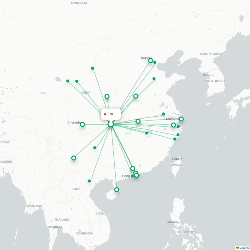 ENH - ZUH route map