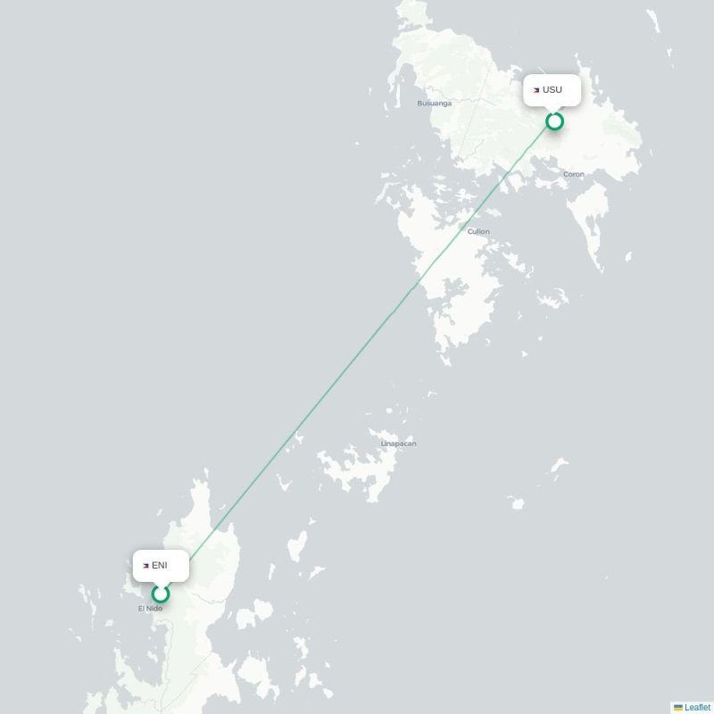 ENI - USU route map