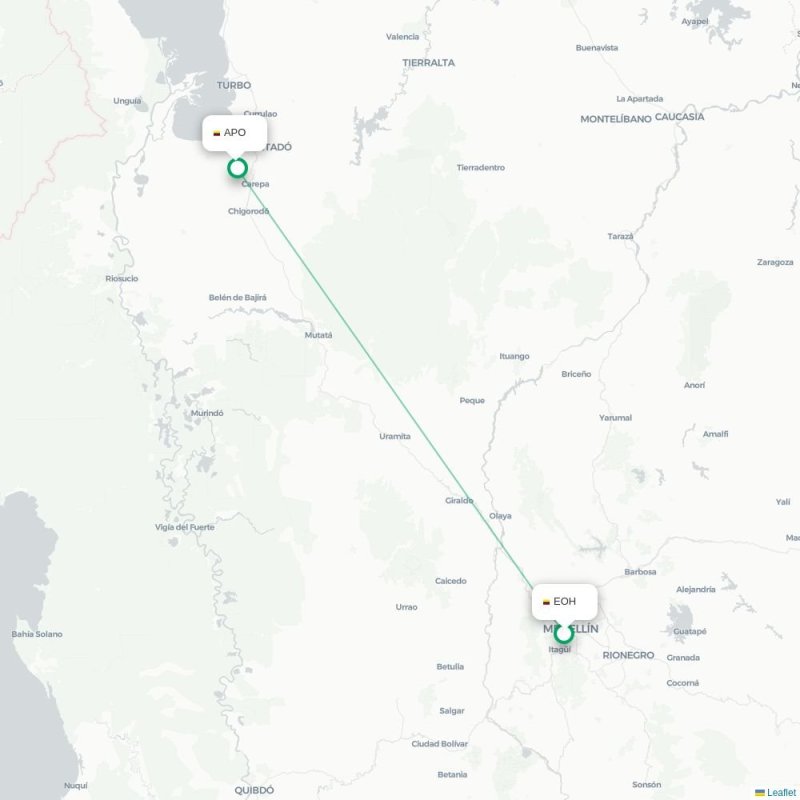 EOH - APO route map