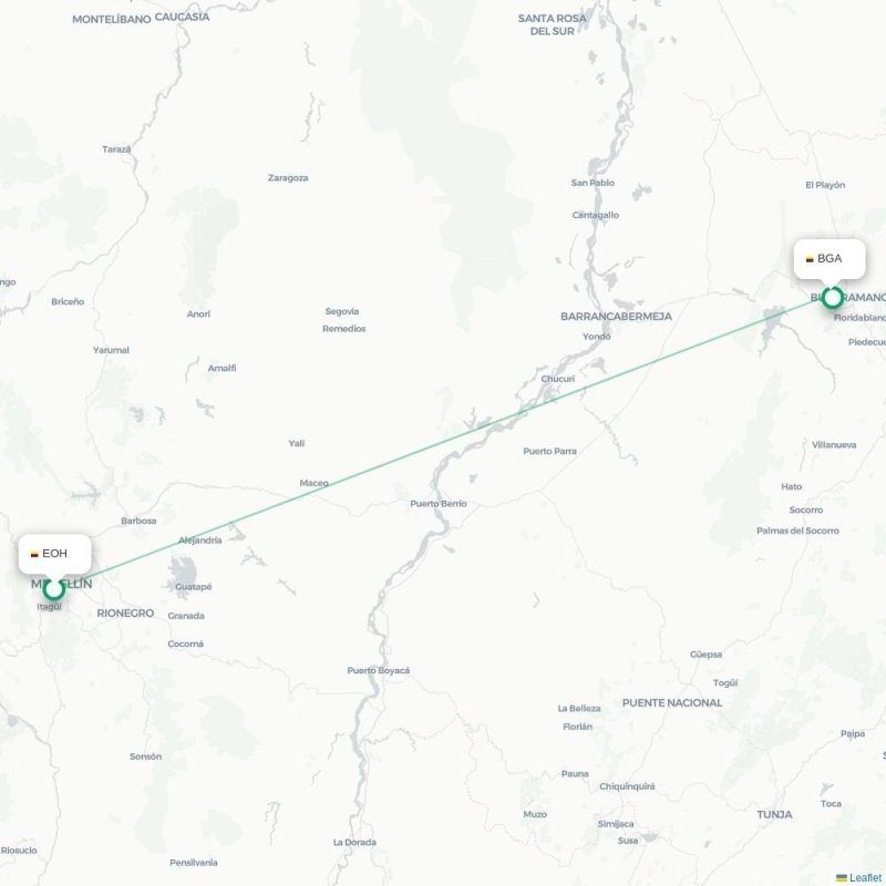 EOH - BGA route map