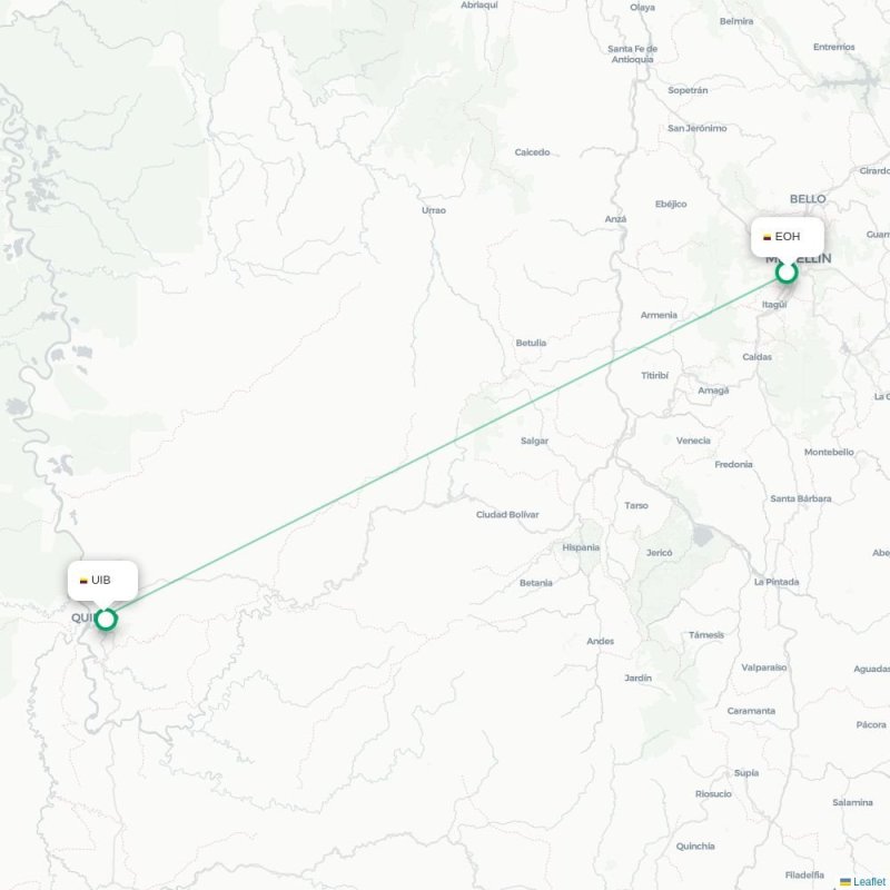 EOH - UIB route map