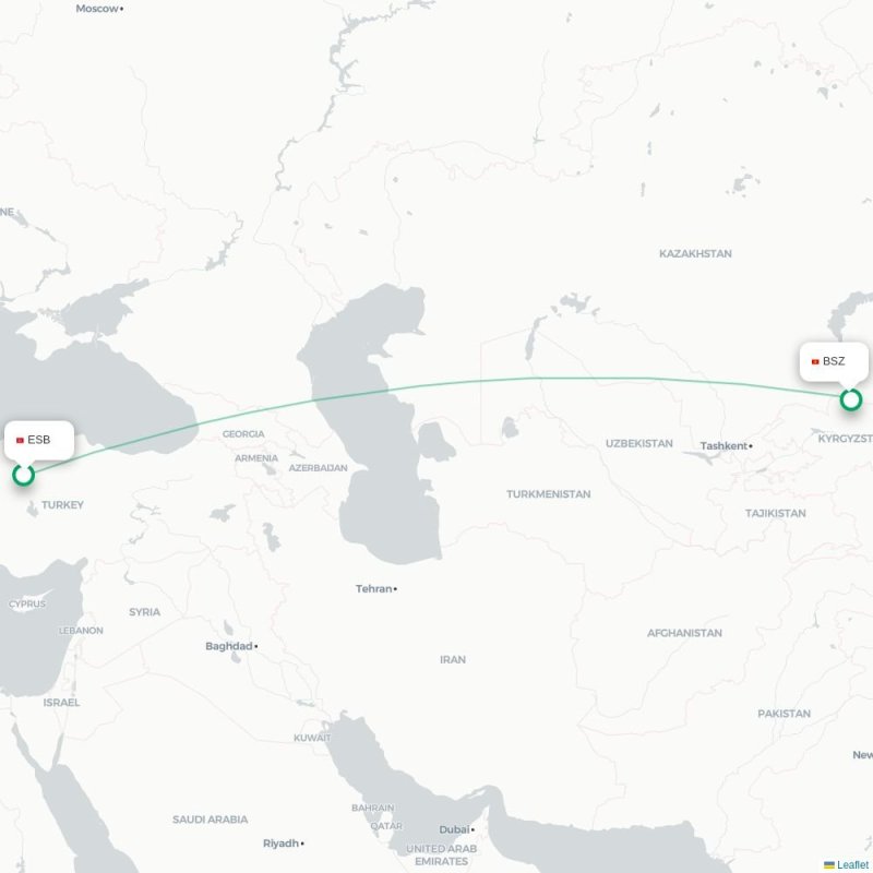 ESB - BSZ route map