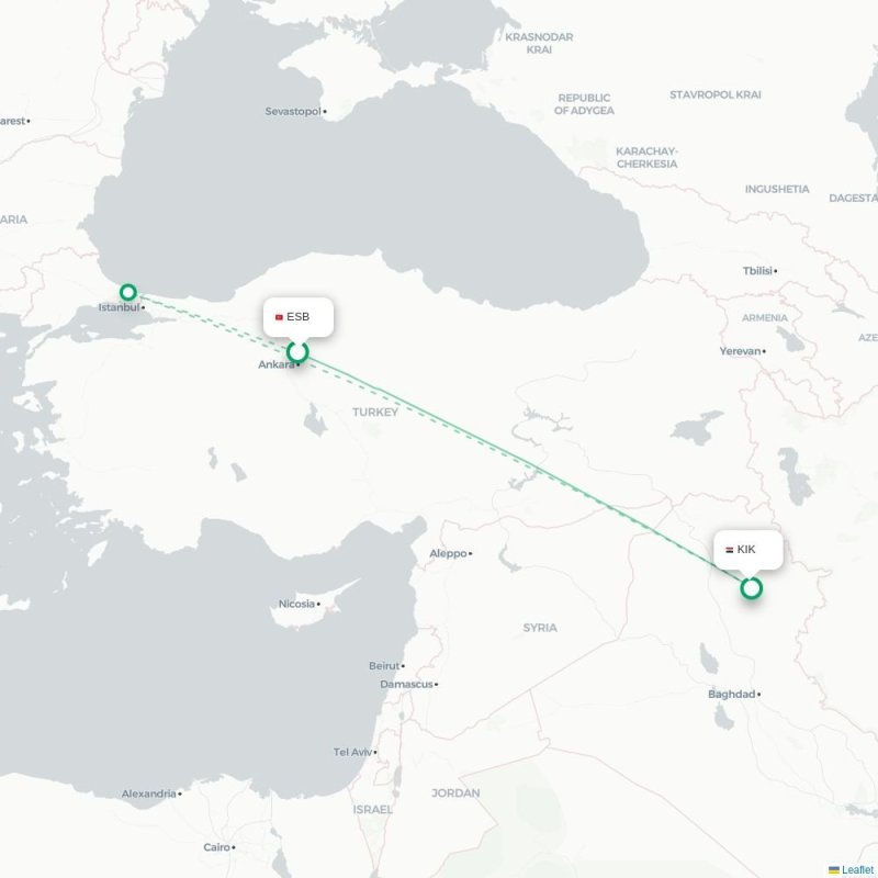 ESB - KIK route map