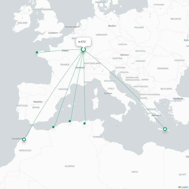 ETZ - HER route map