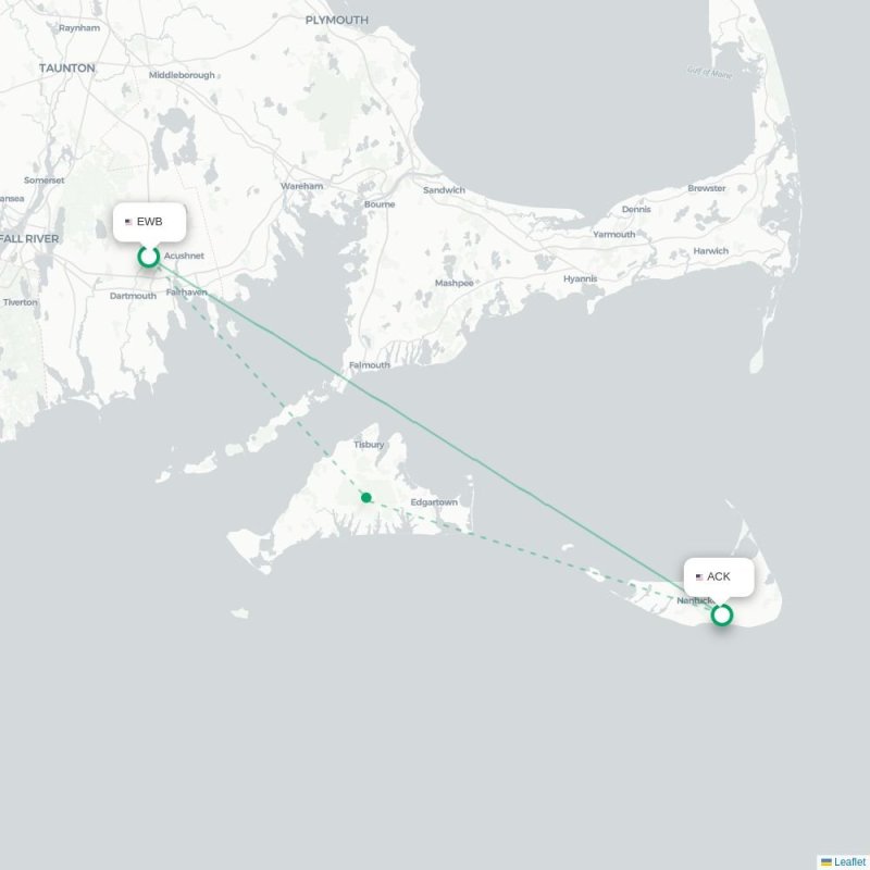 EWB - ACK route map