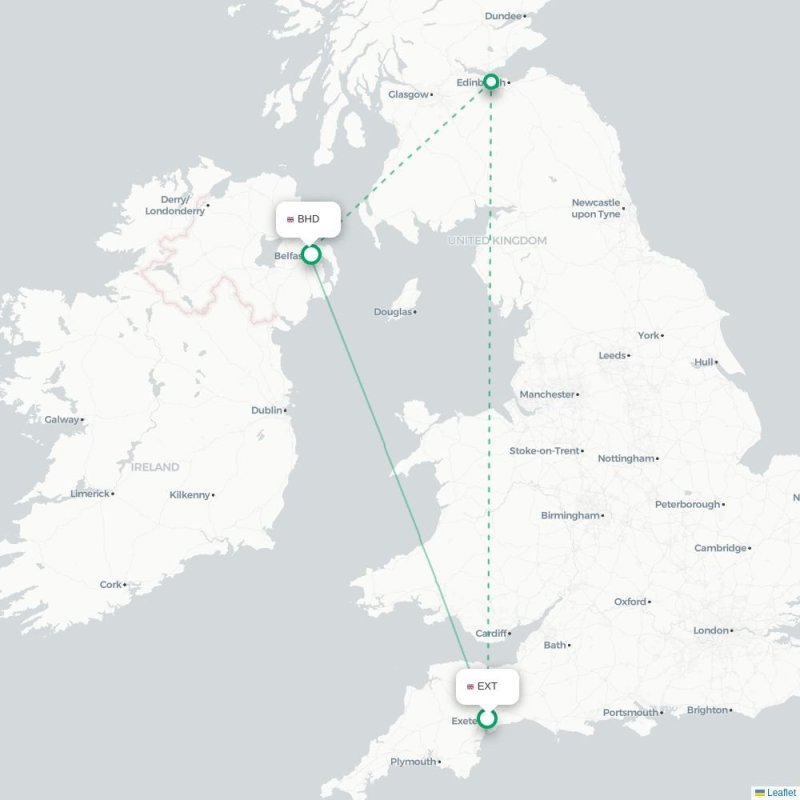 EXT - BHD route map