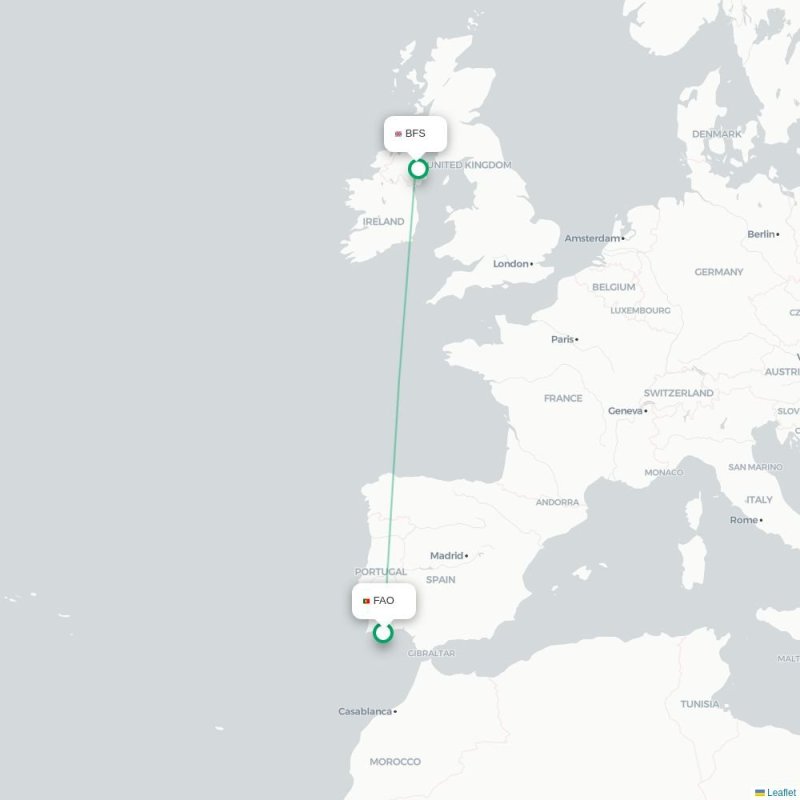 FAO - BFS route map