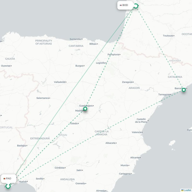 FAO - BOD route map