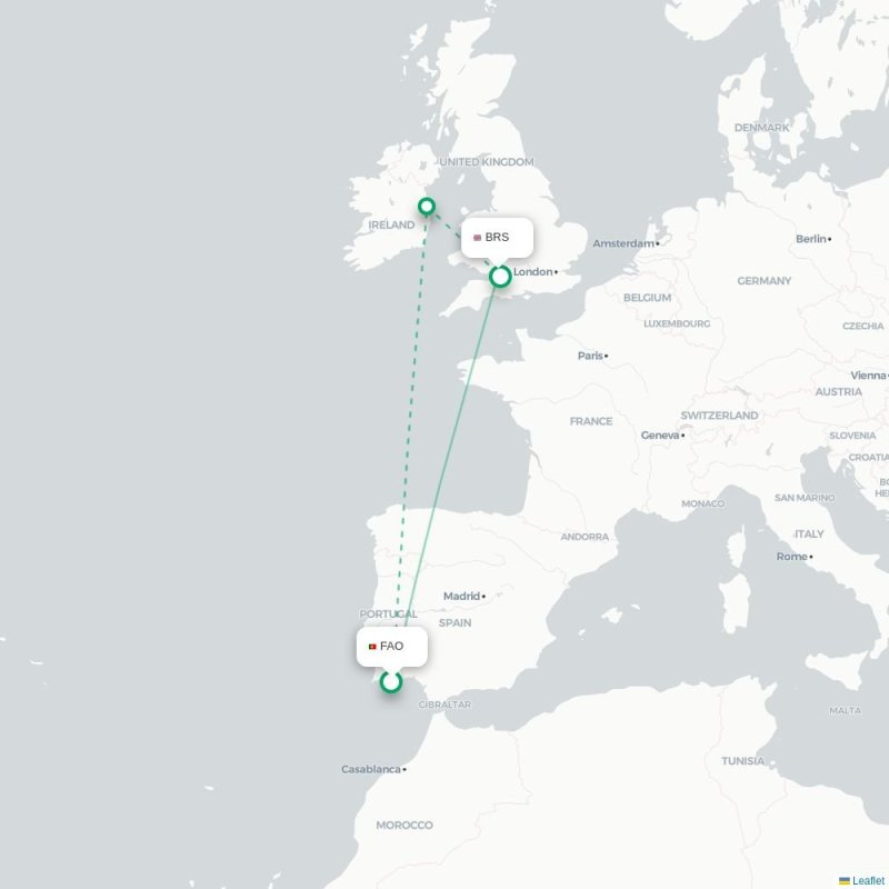 FAO - BRS route map