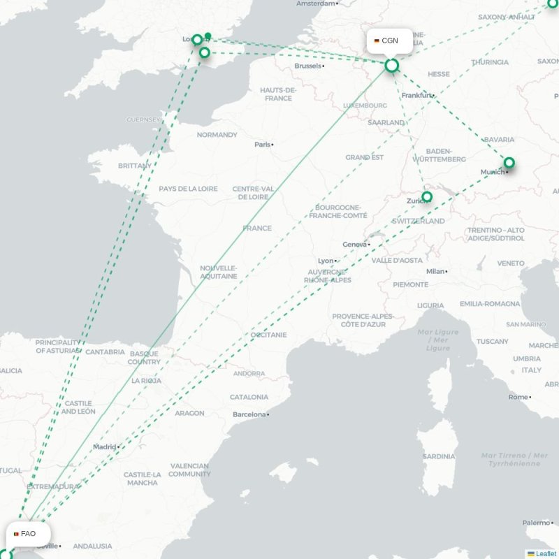 FAO - CGN route map