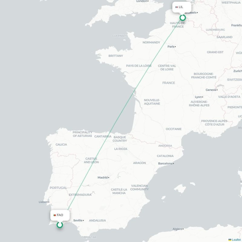 FAO - LIL route map