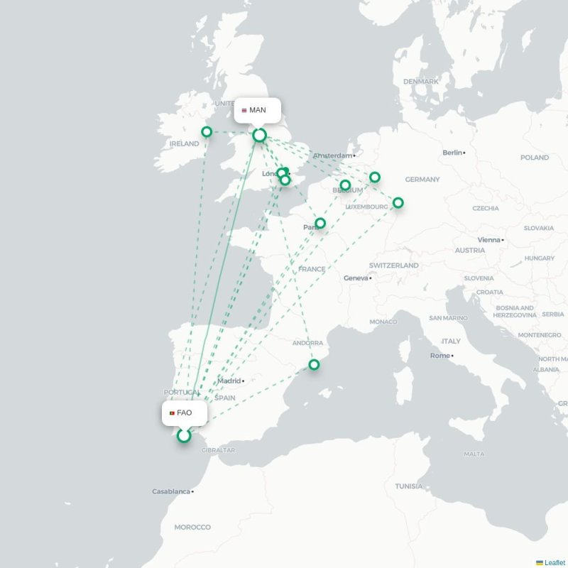 FAO - MAN route map