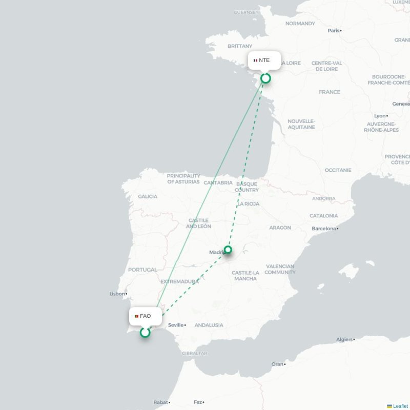 FAO - NTE route map