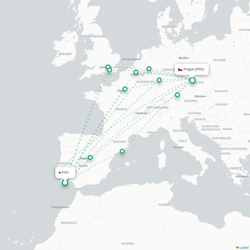FAO - PRG route map