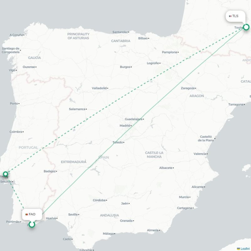 FAO - TLS route map