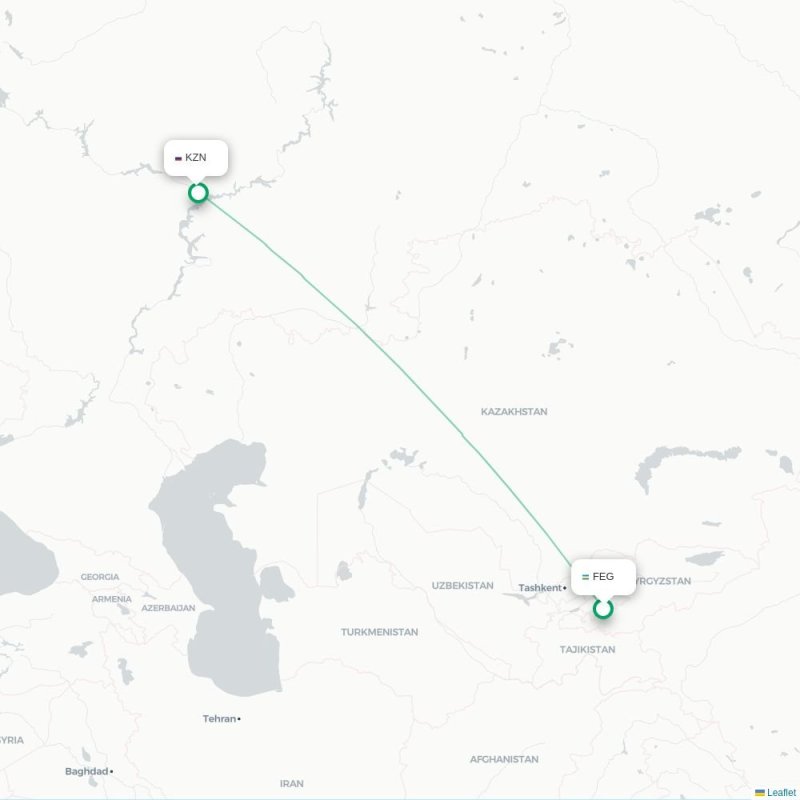 FEG - KZN route map
