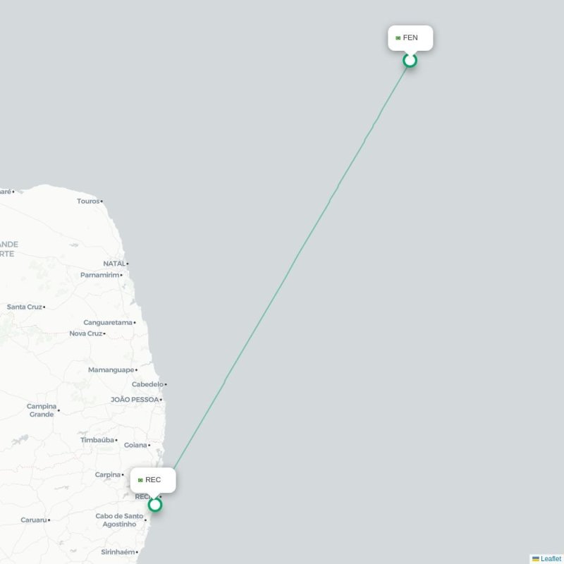 FEN - REC route map