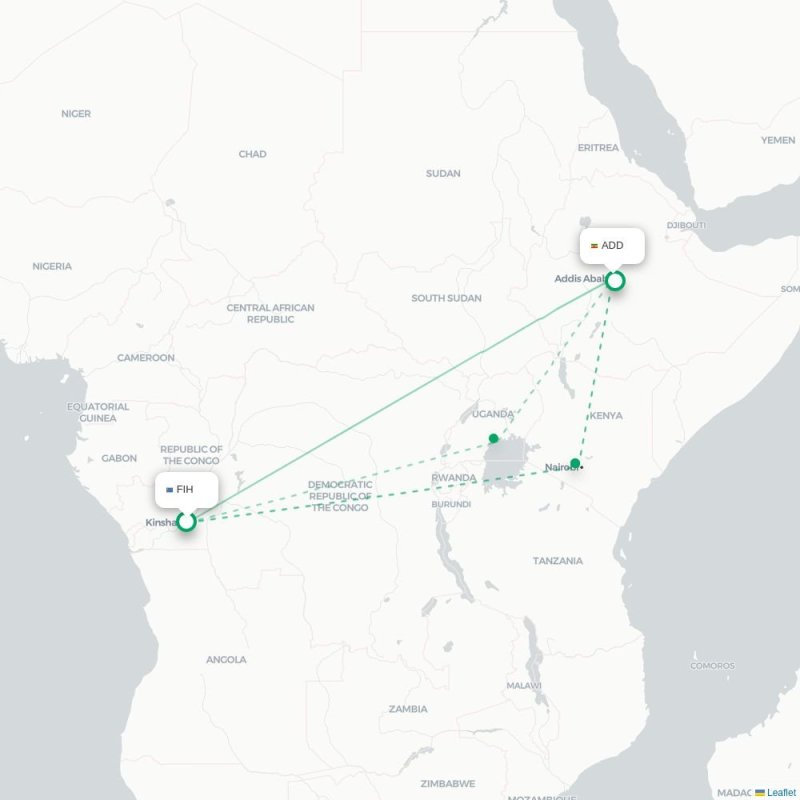 FIH - ADD route map