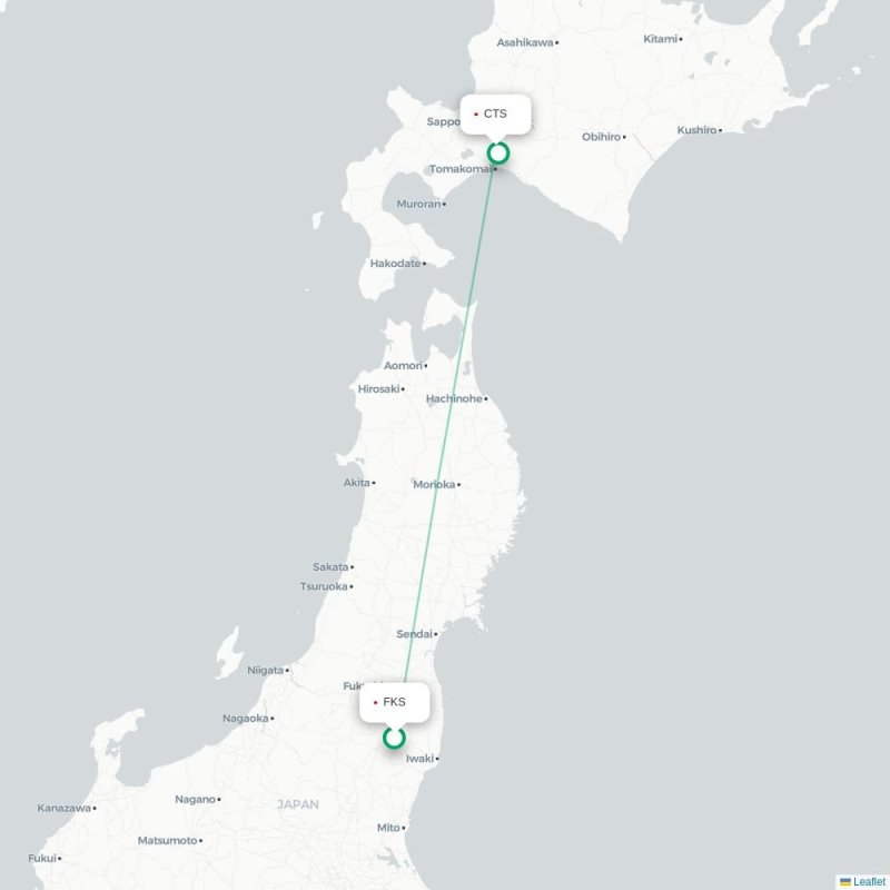 FKS - CTS route map
