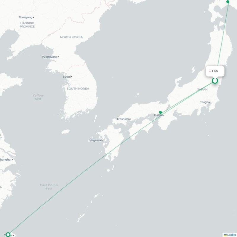FKS - ITM route map