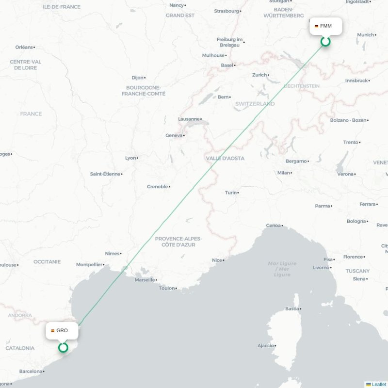 FMM - GRO route map