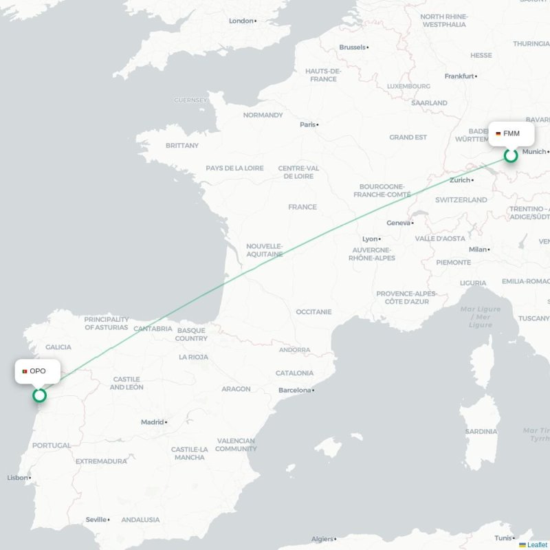 FMM - OPO route map