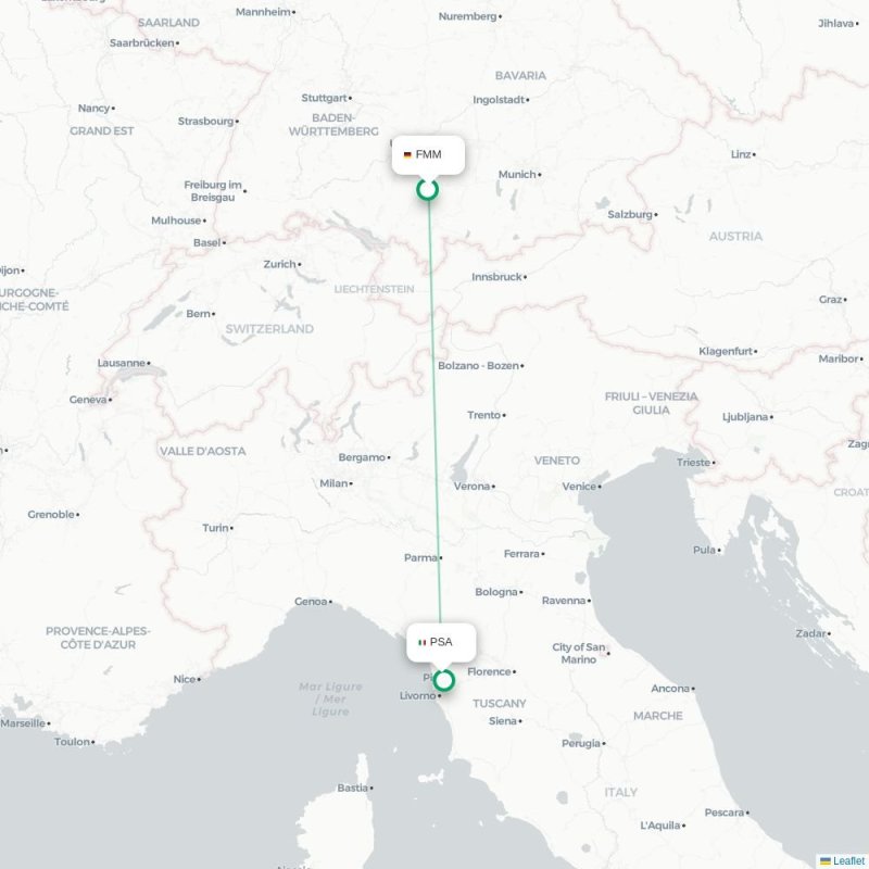 FMM - PSA route map