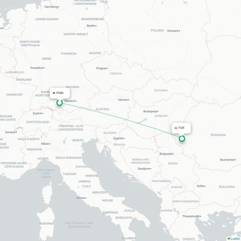 FMM - TSR route map