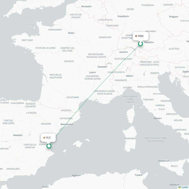 FMM - VLC route map