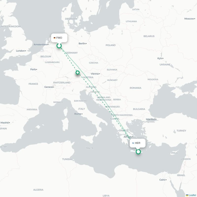 FMO - HER route map
