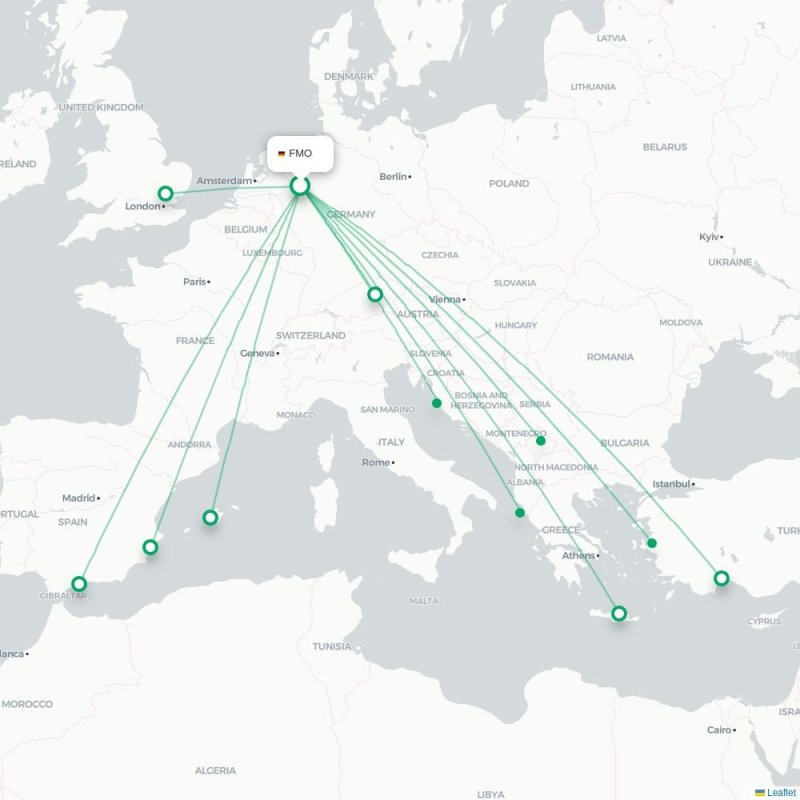 FMO - CFU route map