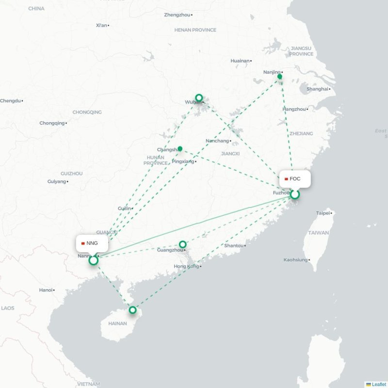 FOC - NNG route map