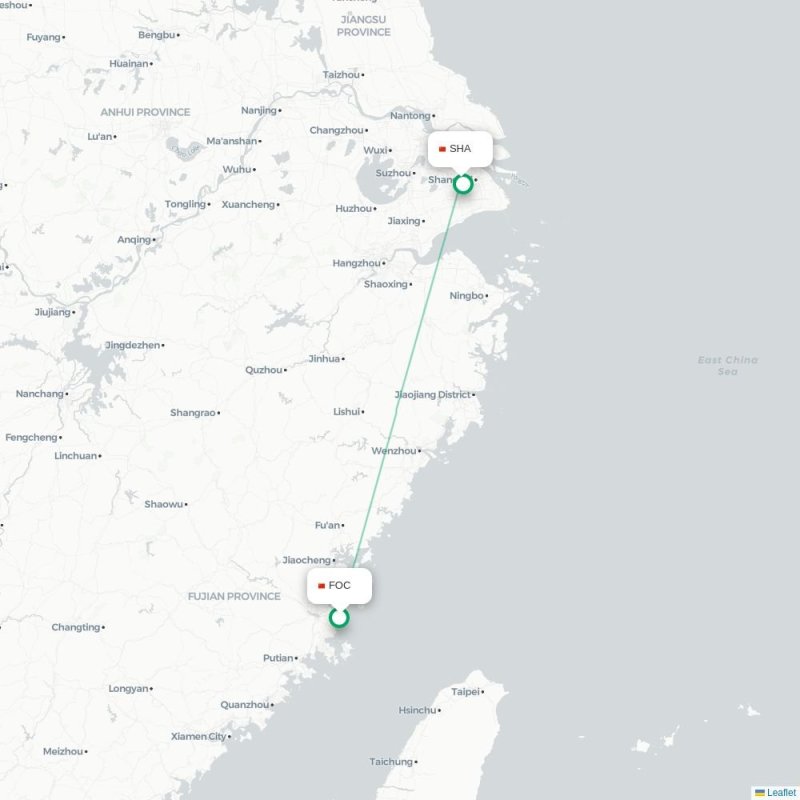 FOC - SHA route map
