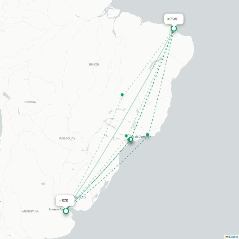 FOR - EZE route map