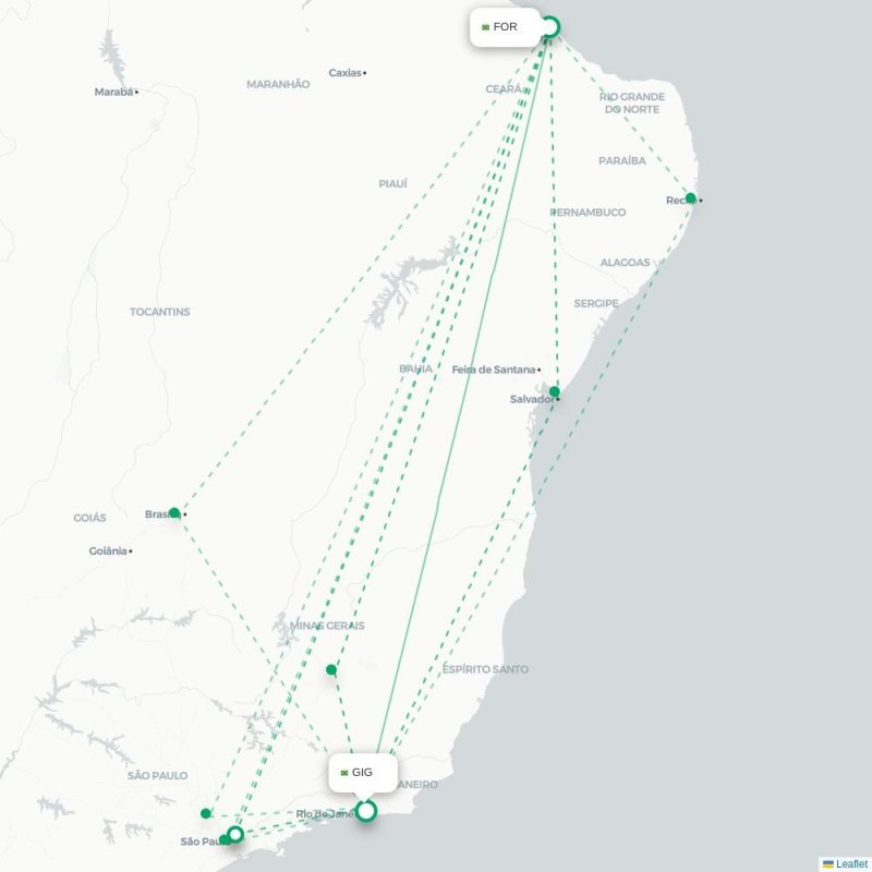 FOR - GIG route map