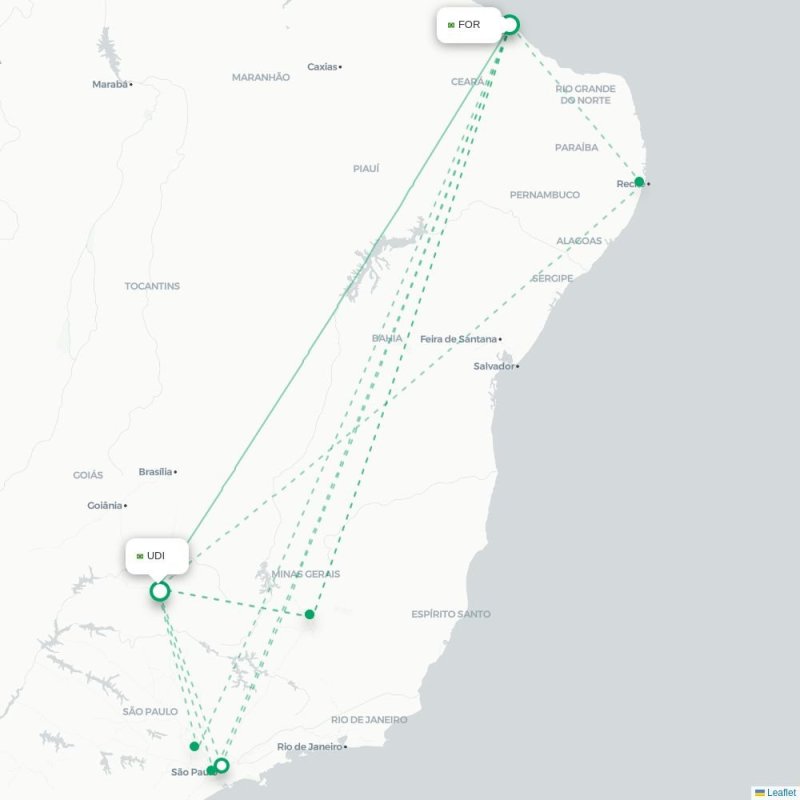 FOR - UDI route map