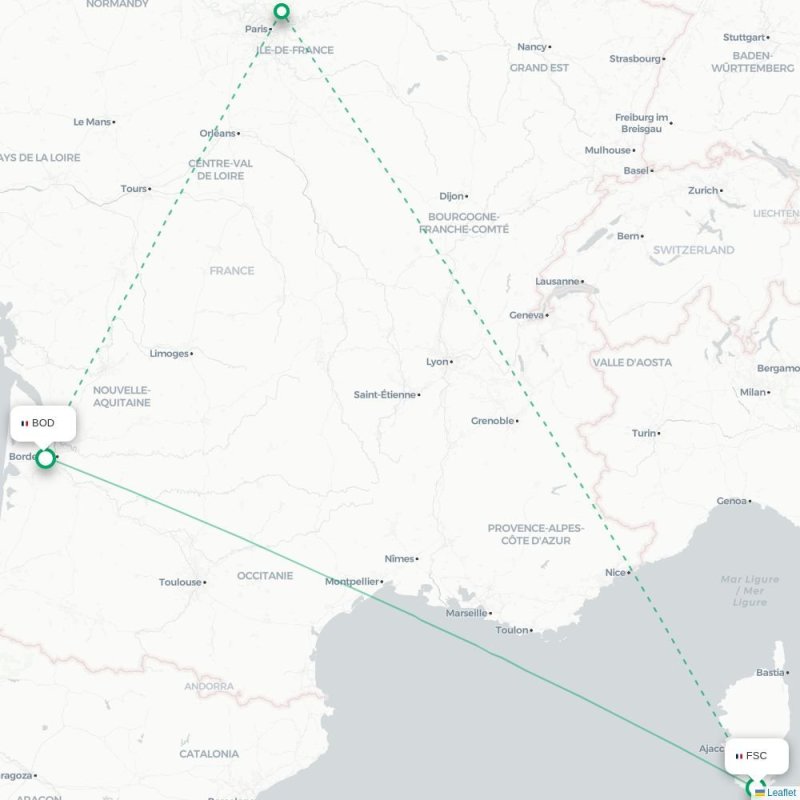 FSC - BOD route map