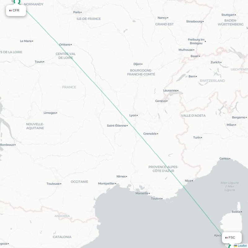 FSC - CFR route map