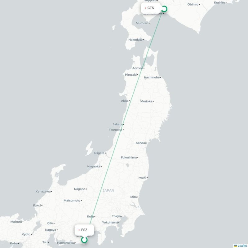 FSZ - CTS route map