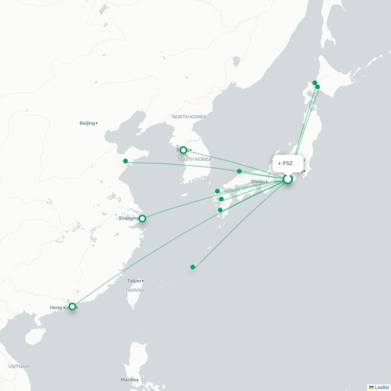 FSZ - TAO route map