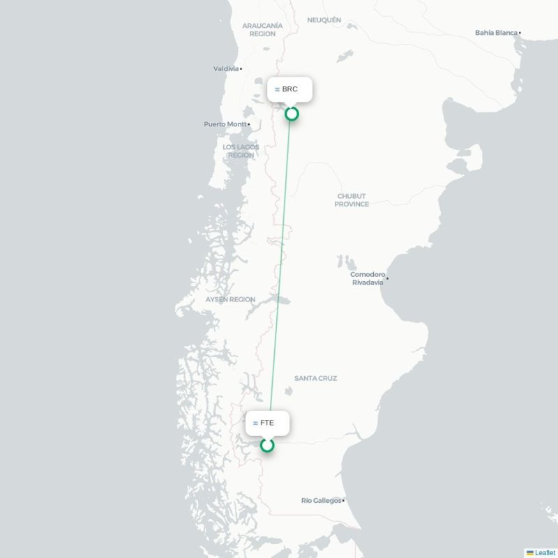 FTE - BRC route map