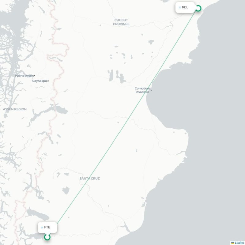FTE - REL route map